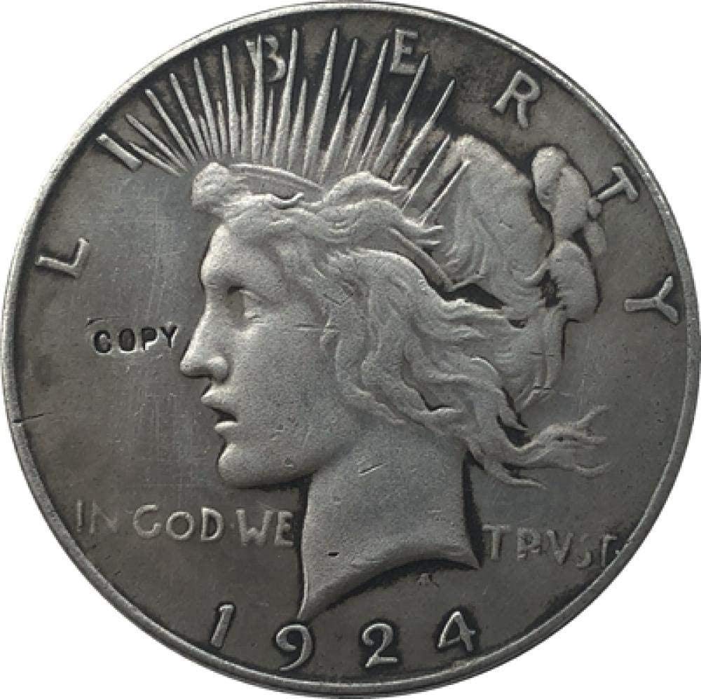 1924-S Peace Dollar Coin Copy Commemorative Coin Gift
