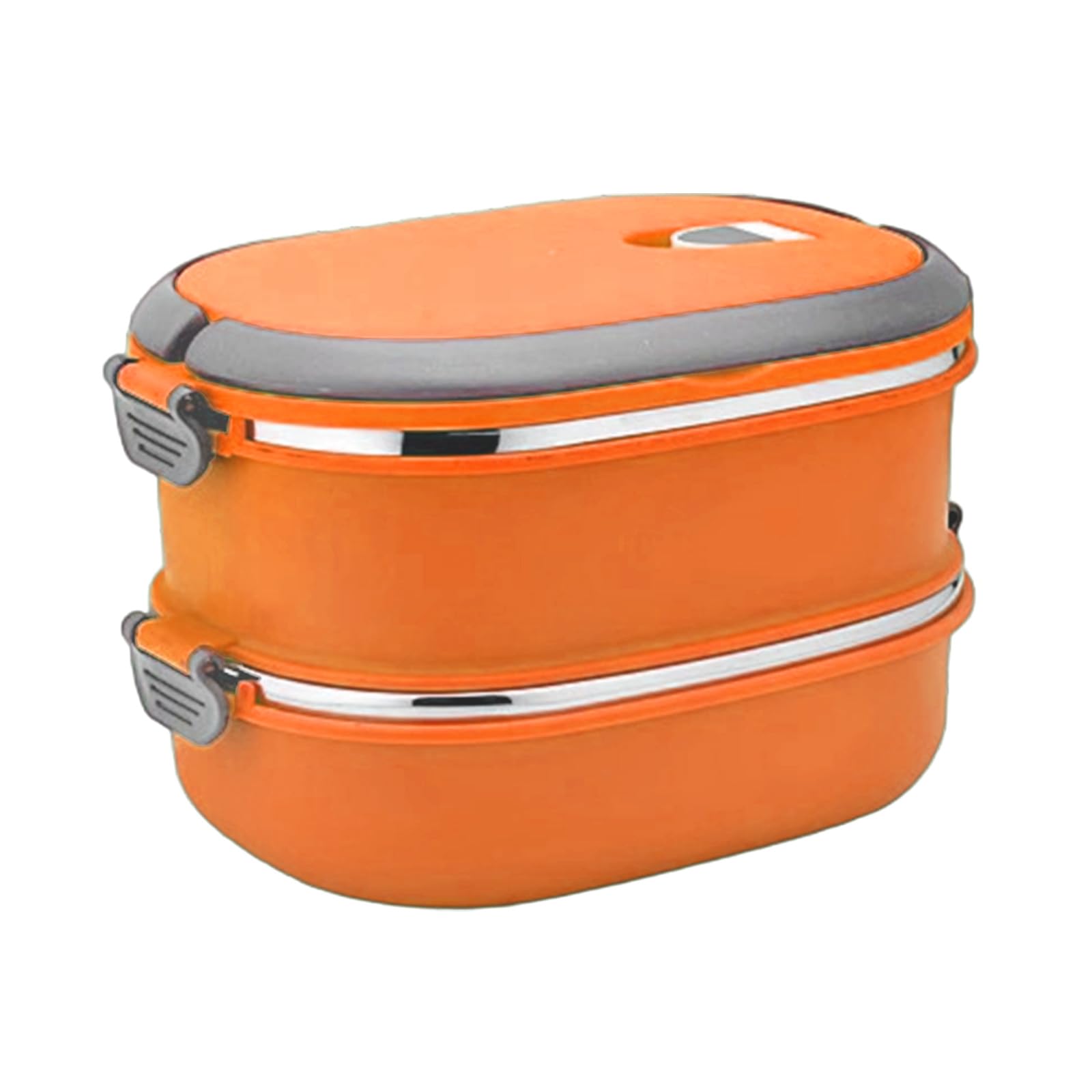 Buxuaaaa Many Compartment Stainles Steel Bentos Boxs Spill Proof Seal Large Capacity Lunch Vehicle for Adults Stainles Steel Lunch Boxs Large Capacity