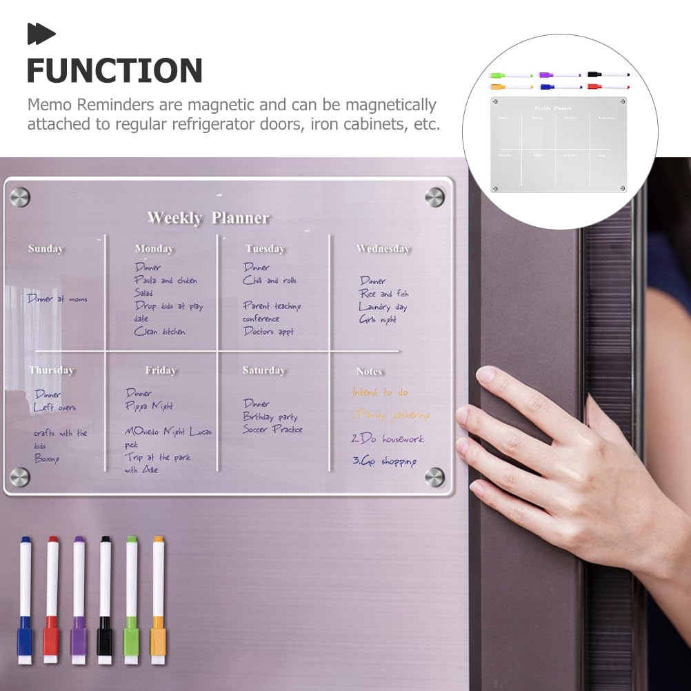 Previs Brand Lavagnetta Magnetica Frigorifero A4 Personalizzabile Per - Foto 12