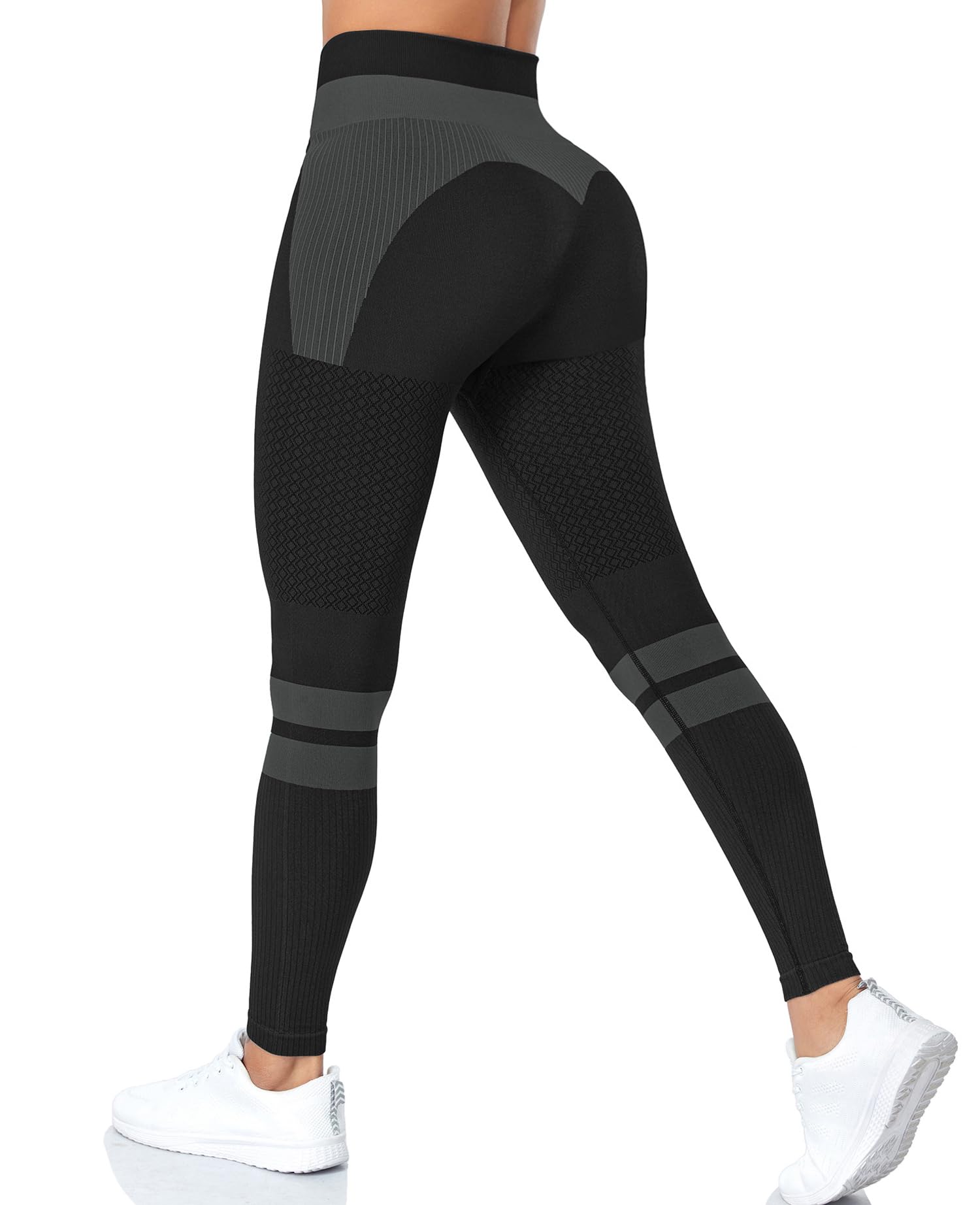 Legging De Sport Yaavii Femme - Taille Haute, Opaque, Contrôle Ventre