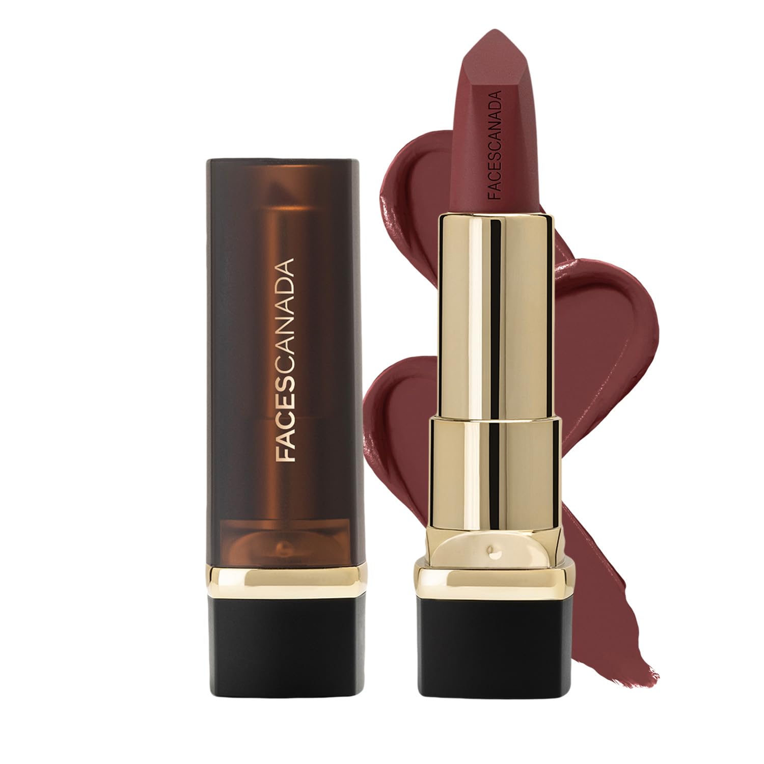 FACES CANADA Comfy Matte Creme Lipstick - Oh So Serious, 4.2g | Long Stay | Creamy Matte Finish | Intense Color | Super Hydrating & Nourishing | Single Stroke Smooth Application