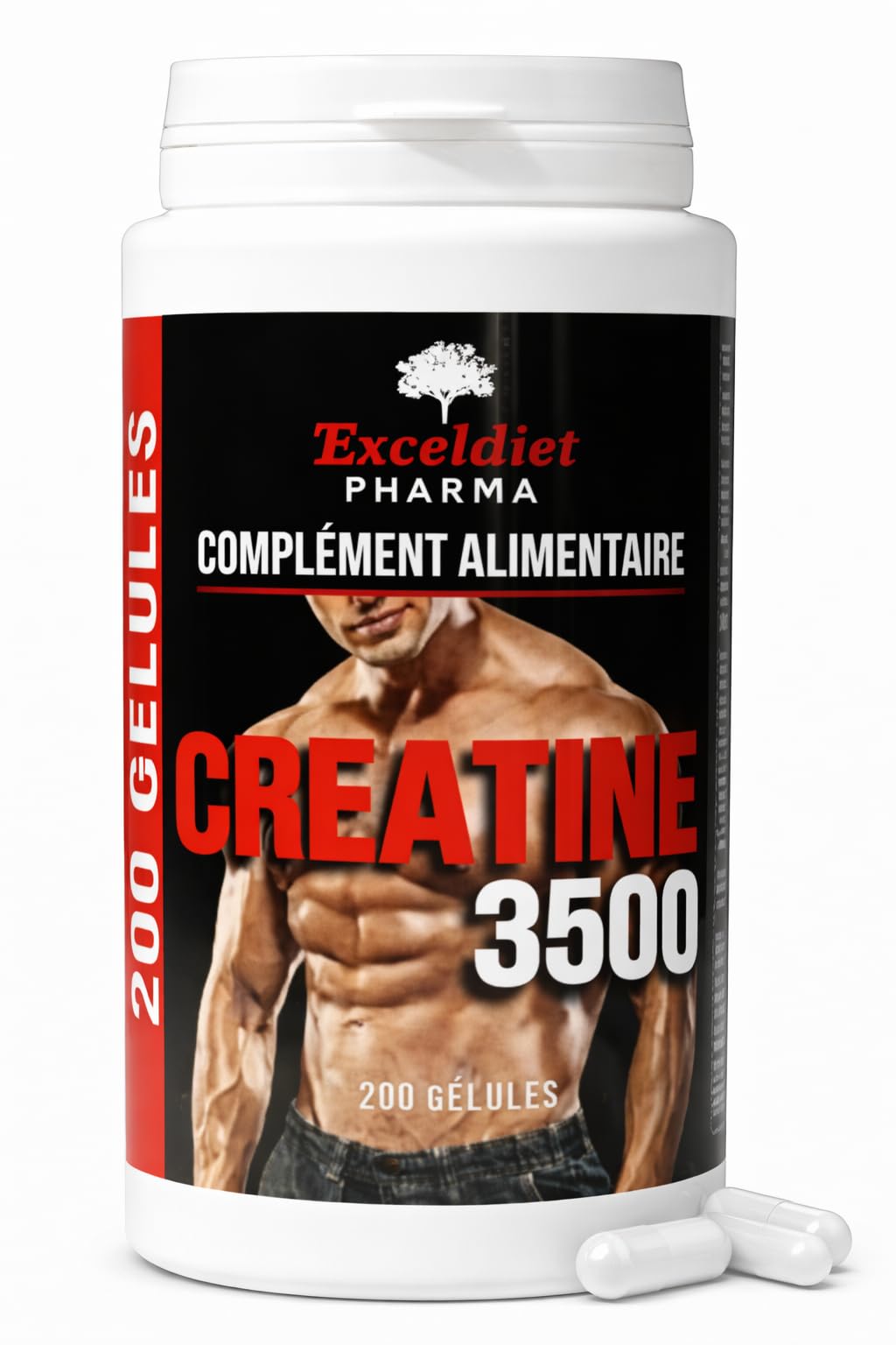 Créatine Monohydrate gélules pour optimiser vos séances de pre workout