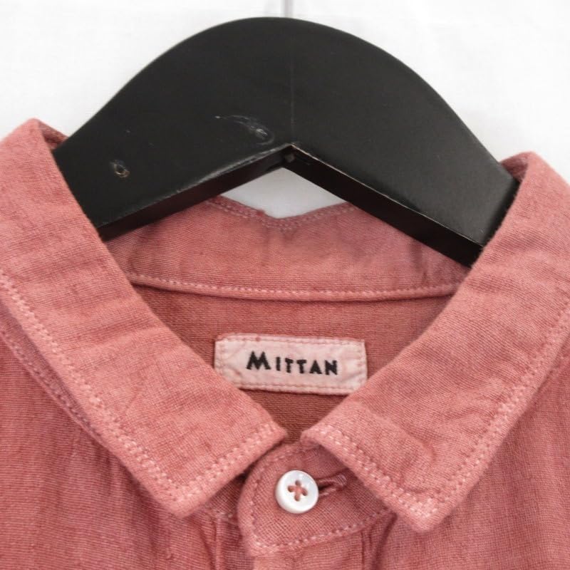 Amazon.co.jp: MITTAN ミッタン カディシャツ SH-81B ベンガラ染 Amazon.co.jp: MITTAN ミッタン カディシャツ SH-81B ベンガラ染