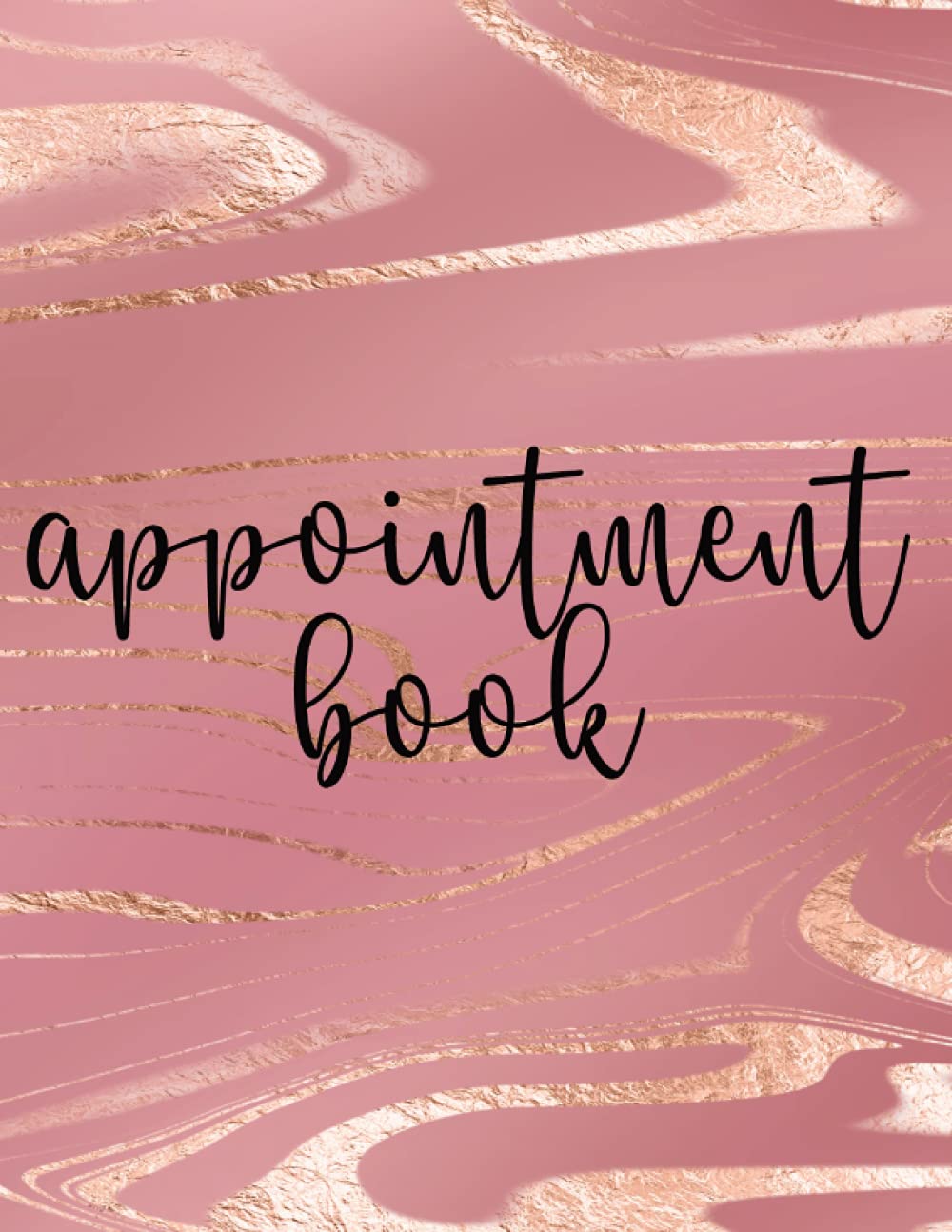 Appointment Book: 8 Column Appointment Book for Salons, Spas, Hair Stylist, Nail Bars | Daily and Hourly Schedule Notebook | 15 Minute Increments