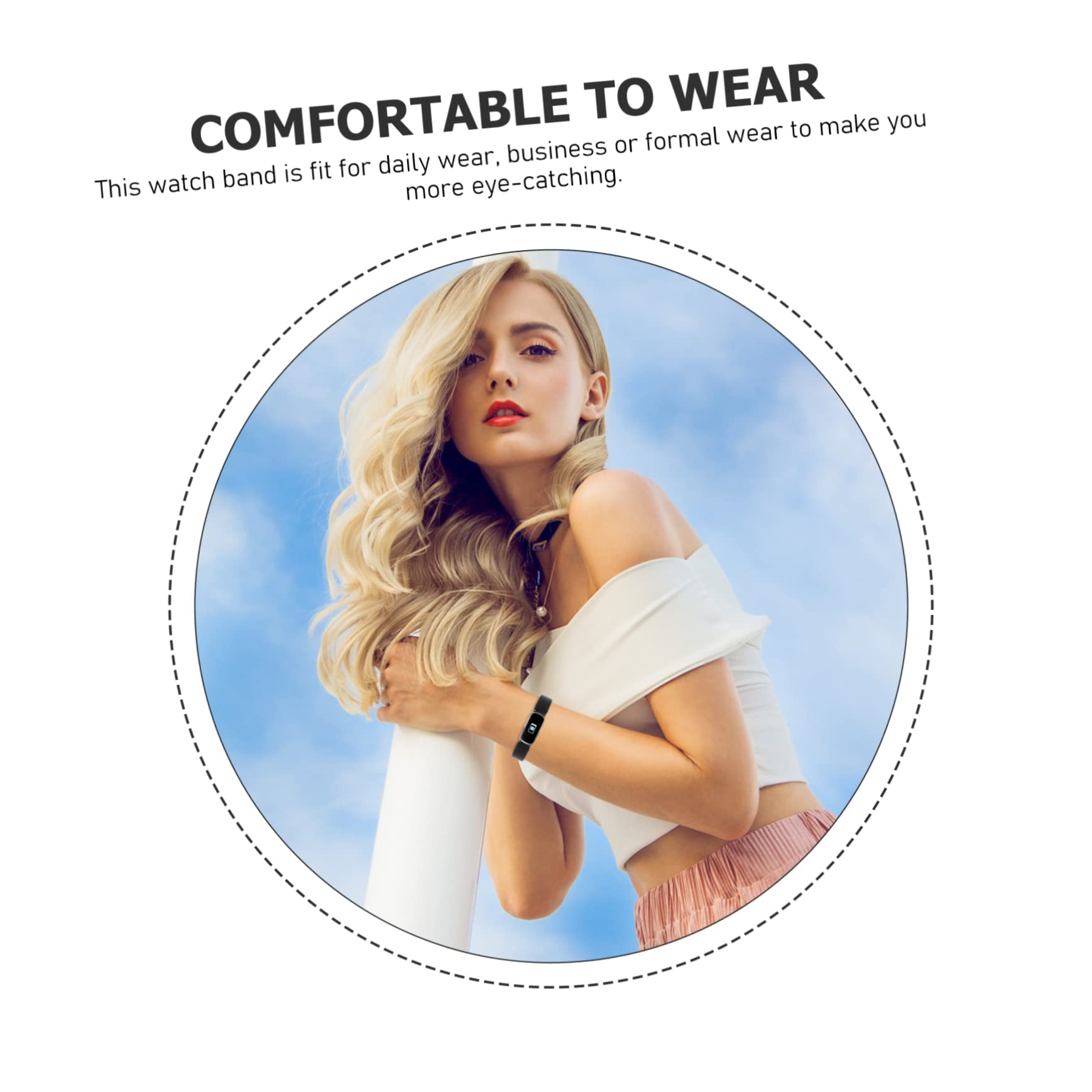 Hemobllo 5stücke Leder Uhrband Für Luxe Vielseitig Einsetzbar Austauschbar Elegantes Design Langlebiges Material Für Jeden Anlass