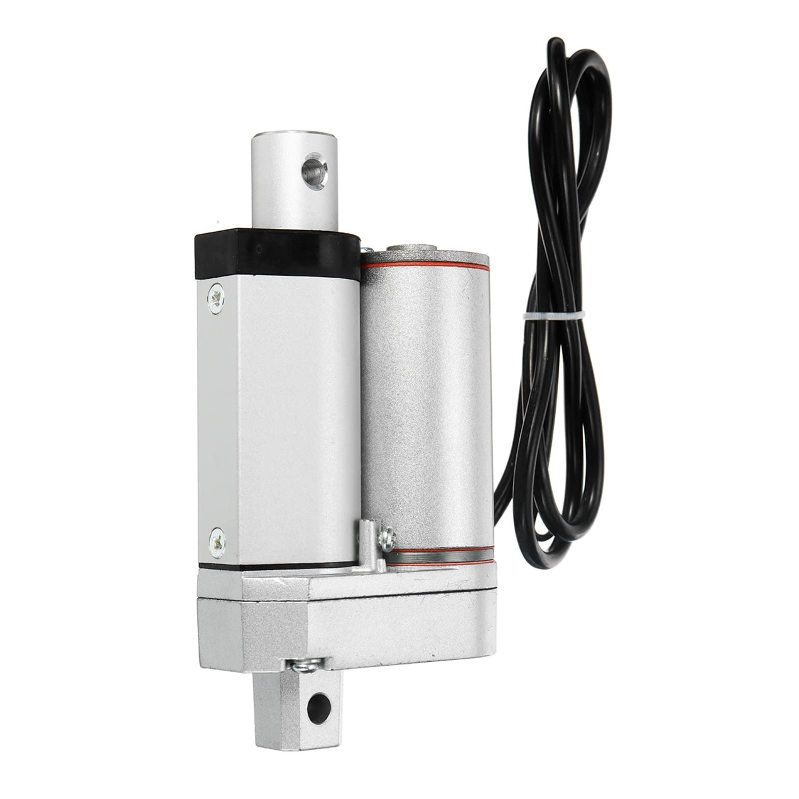 Linear Actuator 1500N Linear Actuator, 12V/24V DC Electric Drive Window Opener Motor 50mm 100mm 150mm 200mm 250mm Stroke 30W 2.5A for Automation Industrial Equipment(12V 1500N 4mm s,Stroke 50mm)