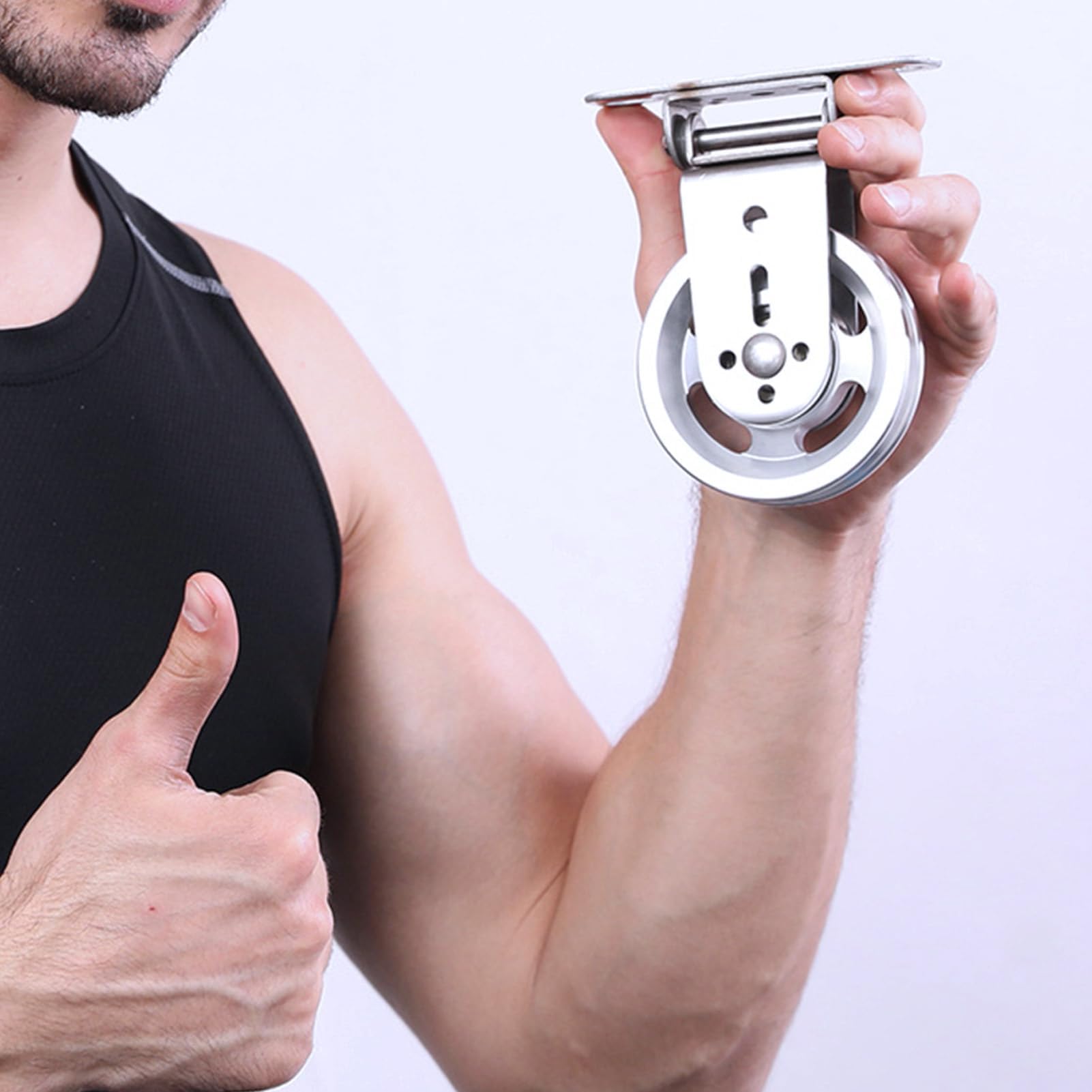 Wytrzymałe koło pasowe na siłownię cichy obrotowy blok łożyskowy do sprzętu fitness koło pasowe do ćwiczeń domowych siłowni i platform treningowych