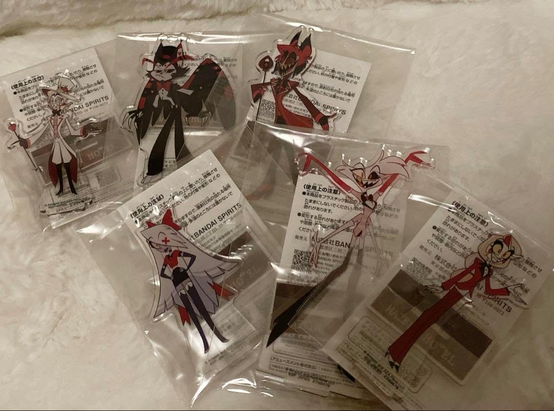 ハズビン・ホテルへようこそ スタンド付きアクリルプレートvol.1、2 全