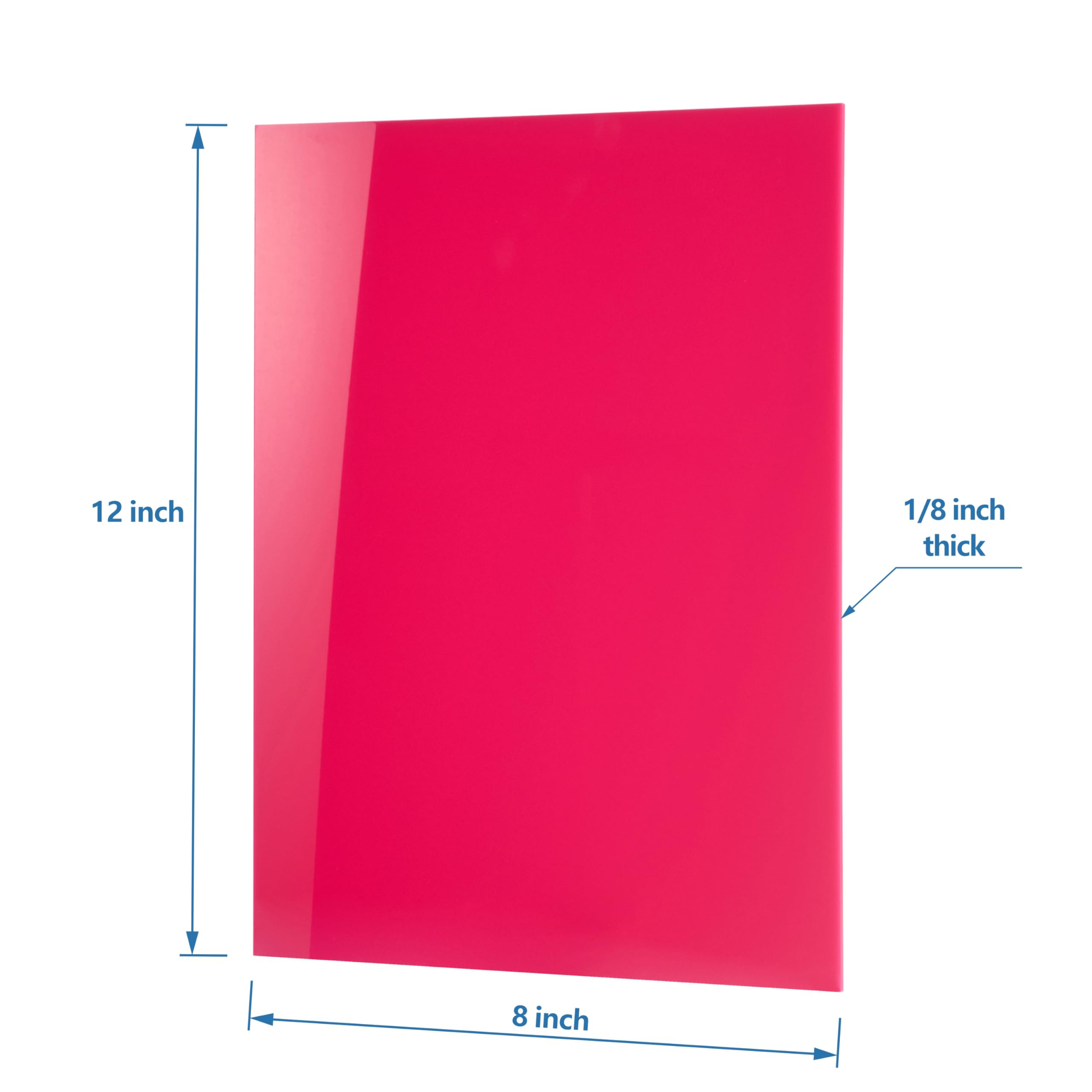 Colored Acrylic Sheets - 10 Vibrant Colors -3 Colored Acrylic Sheets - 10 Vibrant Colors -3
