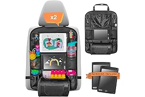 Car Backseat Organizer with LCD Writing Tablet