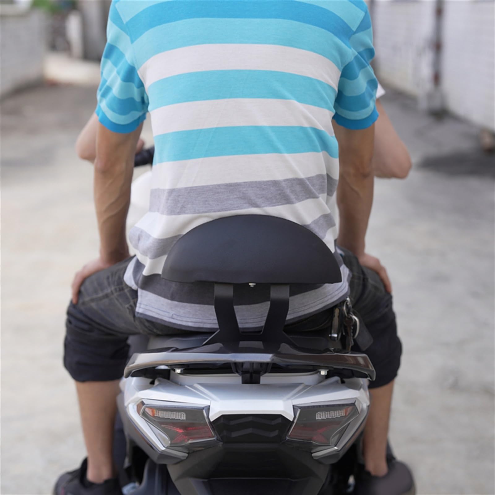 Accesorios para SYM Jet X 125 150 200 Asiento De Pasajero De Motocicleta Marco De Respaldo Trasero Accesorios Kit De Montaje