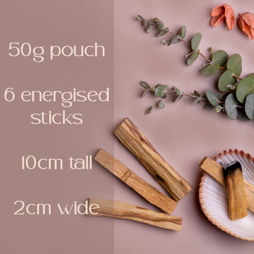 Sacred Nest Extra Premium Palo Santo & MP3 Ritual, 50 grams - Image 2