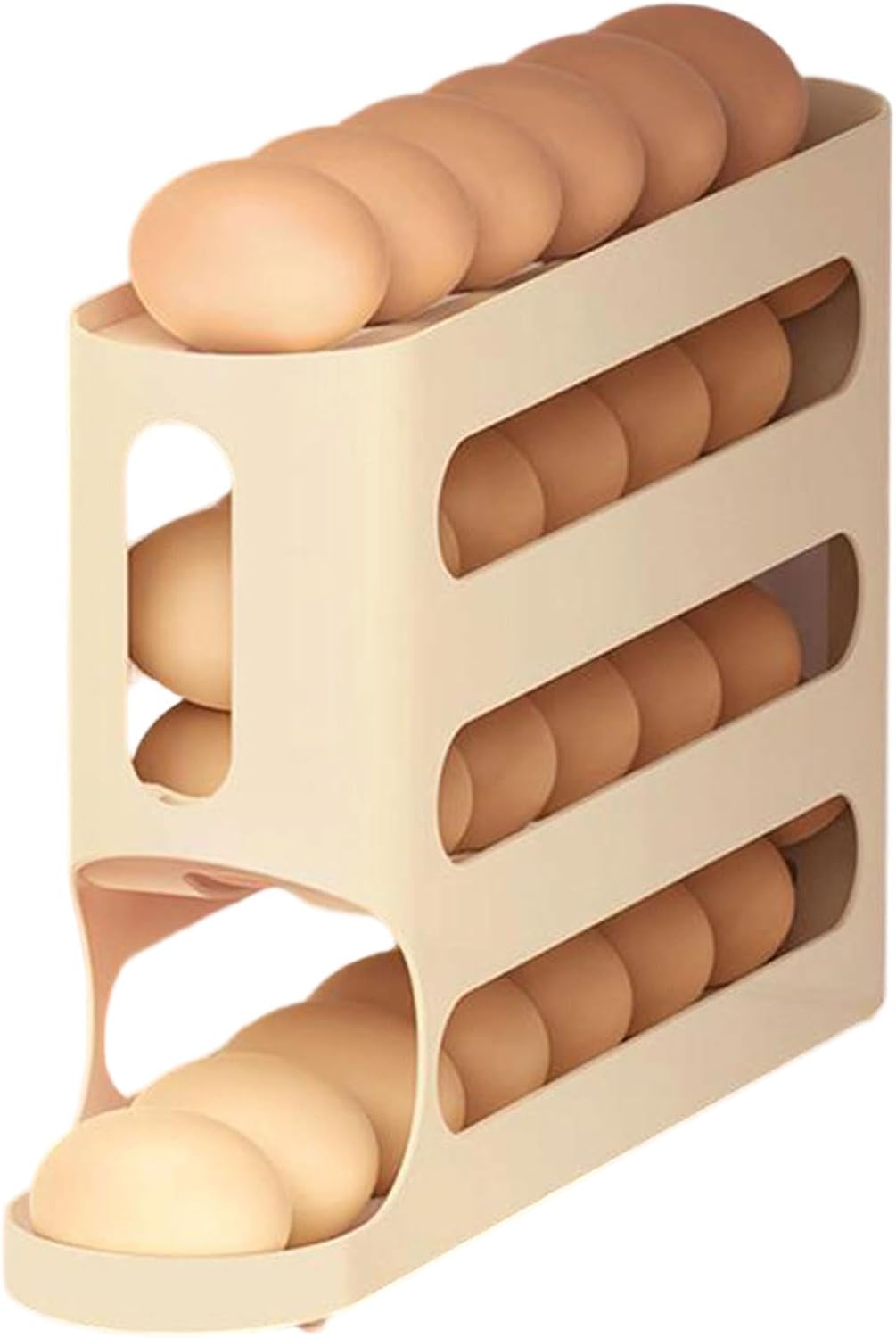Multipurpose Stacking Eggs Box with Materials and High Capacity Fridge Organizers Suitable for Restaurants Eggs Tray