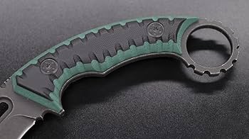 Amazon.co.jp: リアル トレーニング カランビット G10 ダブル