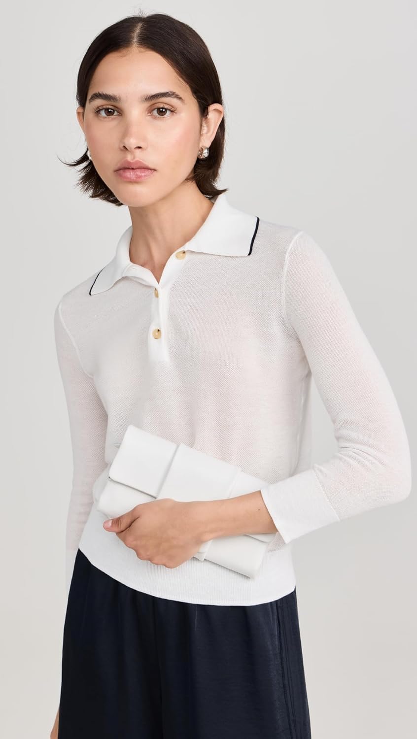 Vince Women's Pique Polo - Image 2