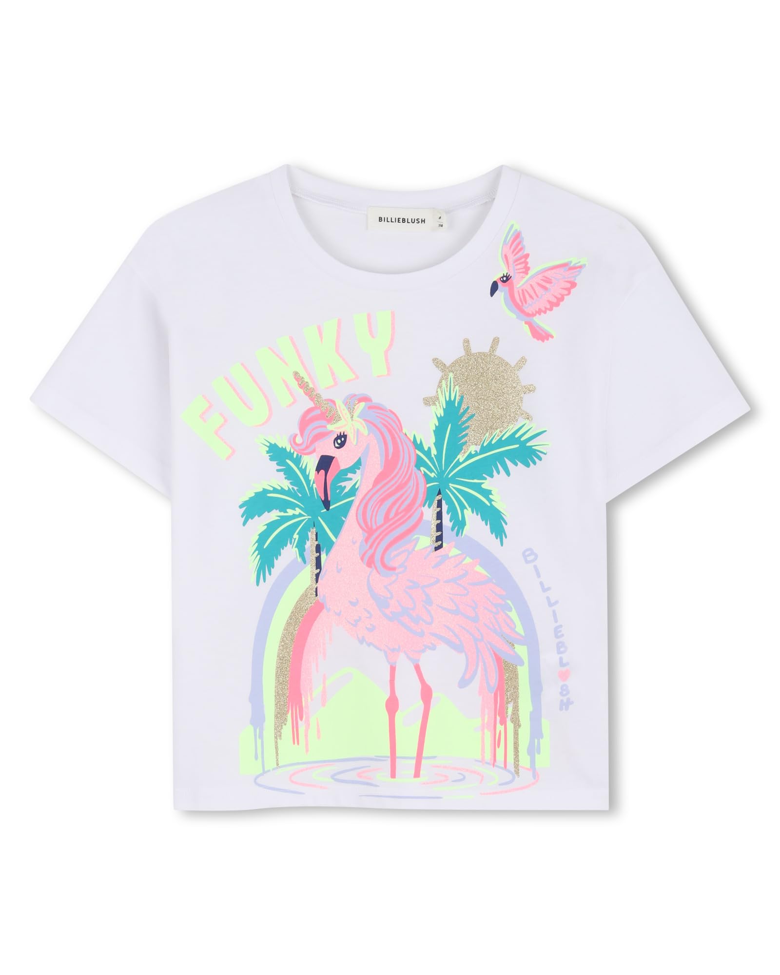 Billieblush Mädchen Billieblush Girls Short Sleeves Tee-Shirt T-Shirt (1er Pack)