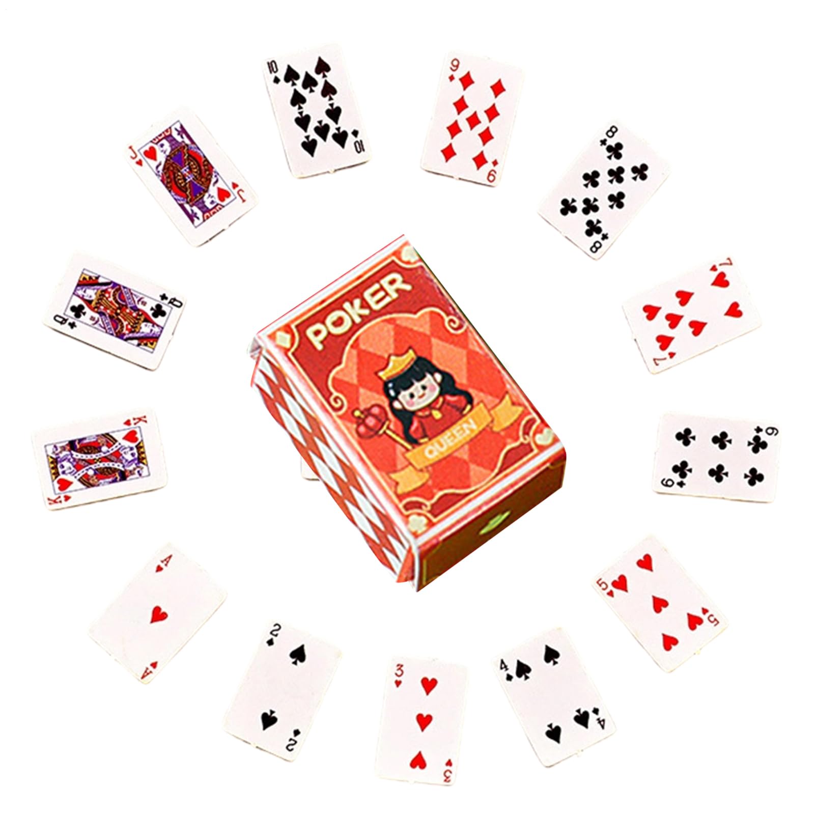 Playing Cards - Board Game Size Of A, Unique Card, Poker For Gift Board Games, Standard Deck Cards, Air Finish | For The No