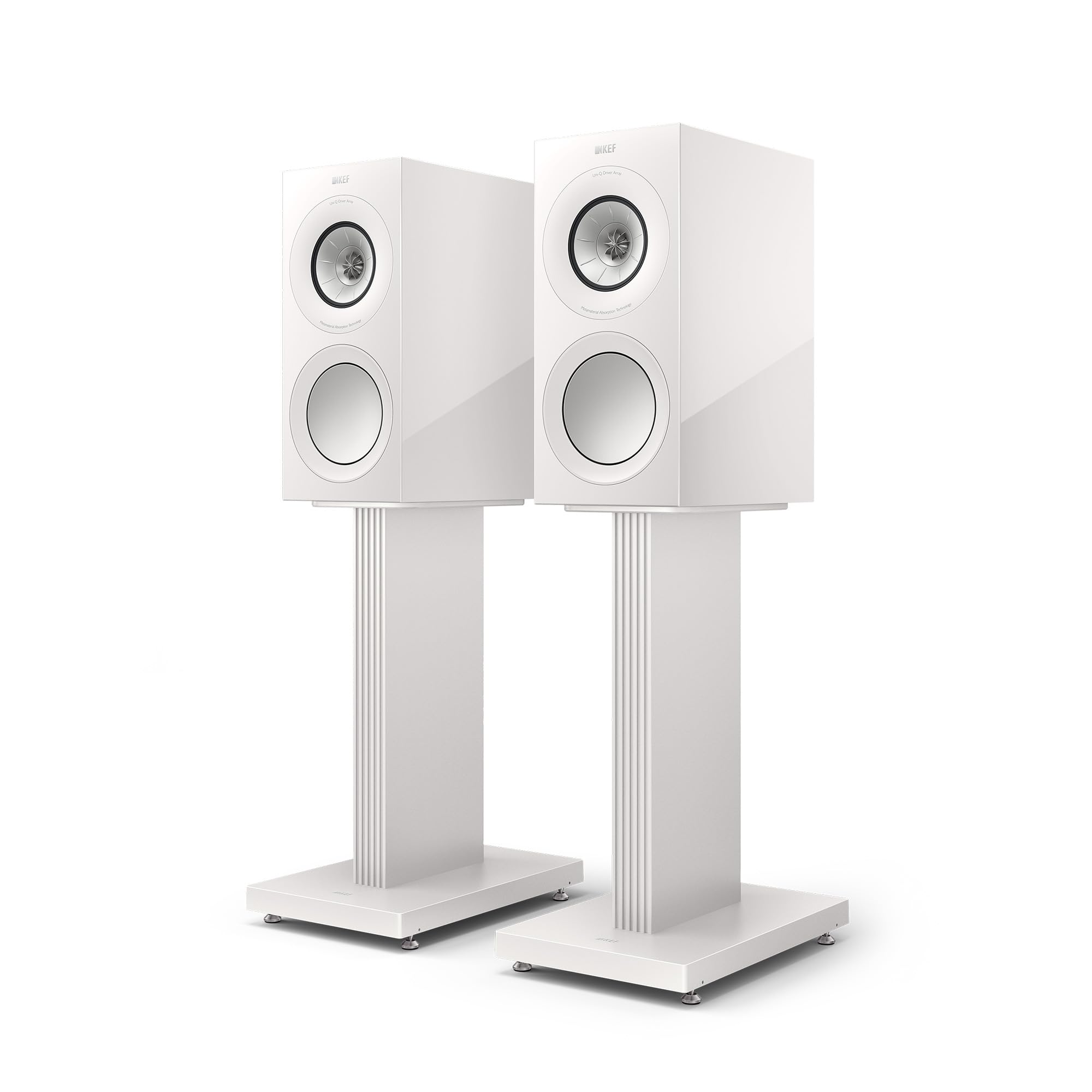 Amazon.com: KEF S3 Floor Stand (Mineral White, Pair) : Musical
