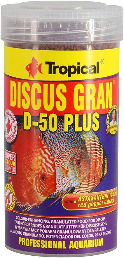Tropical Discus Gran D-50 Plus Pack of 2 x 250 ml