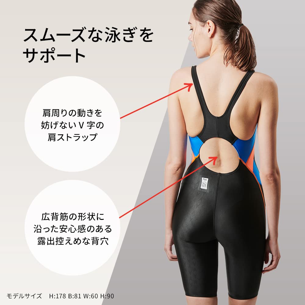 Amazon.co.jp: [スピード] 競泳水着 FLEX ΣII Semi Openback Kneeskin