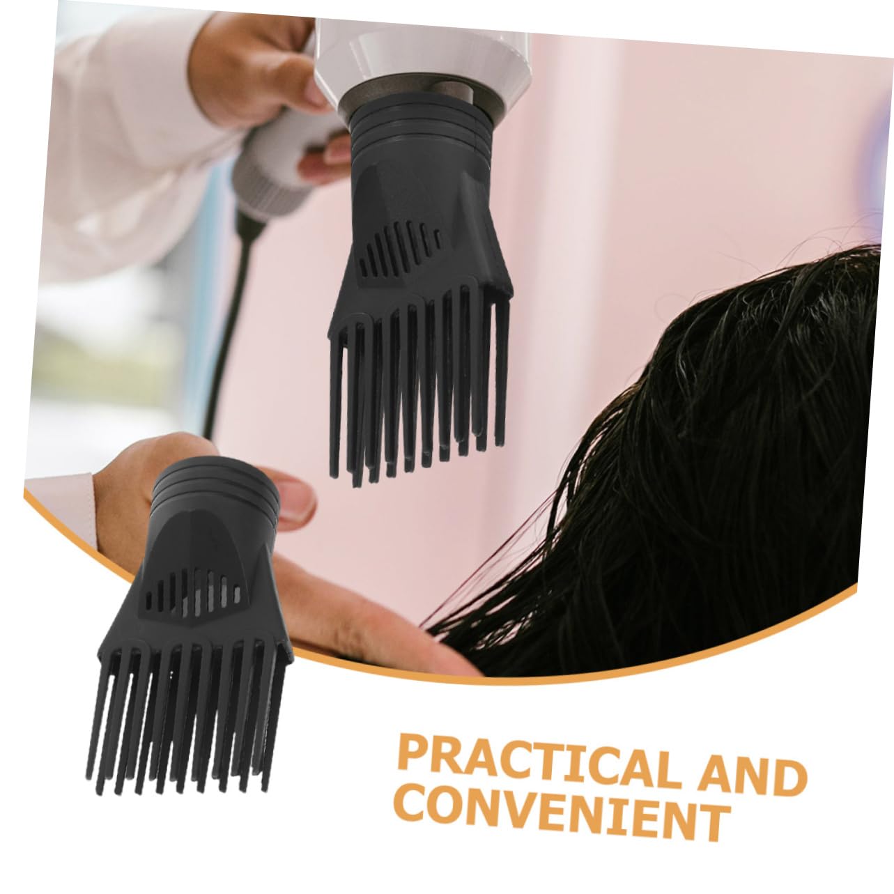 Professional Hair Dryer Nozzle Set 10pcs Comb Attachment for Brush Dryer