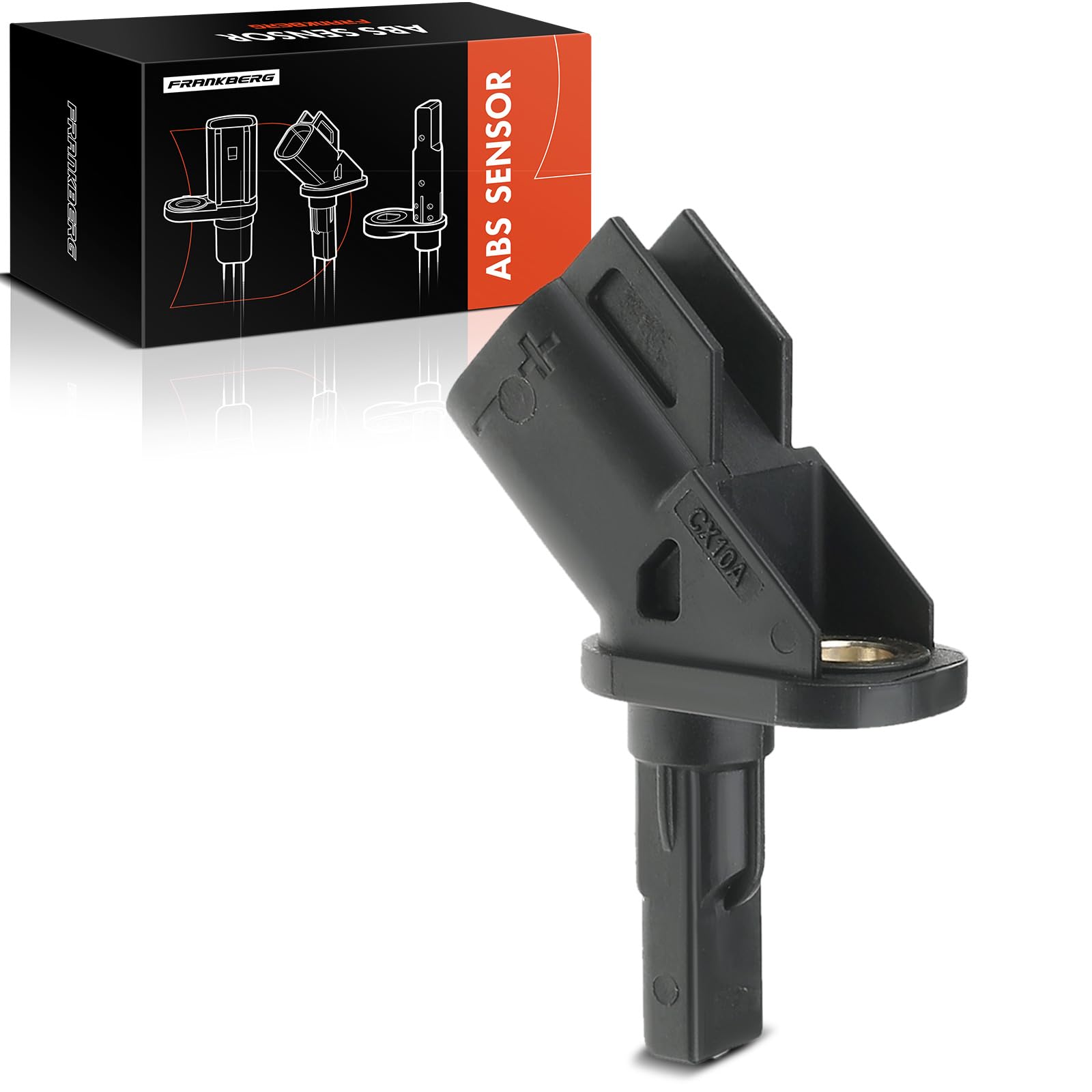 Frankberg Sensore Velocità Ruota Sensore ABS Asse Anteriore per 3/3 Berlina 5 C30 C70 II Cabriolet S40 II V50 BK BL CR19 CW 533 542 544 545 MW 2003-2021 BP4K43701A