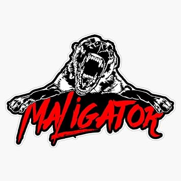 MALIGATOR - Belgian Malinois Sticker Sticker Decal Bumper Sticker Waterproof 5"