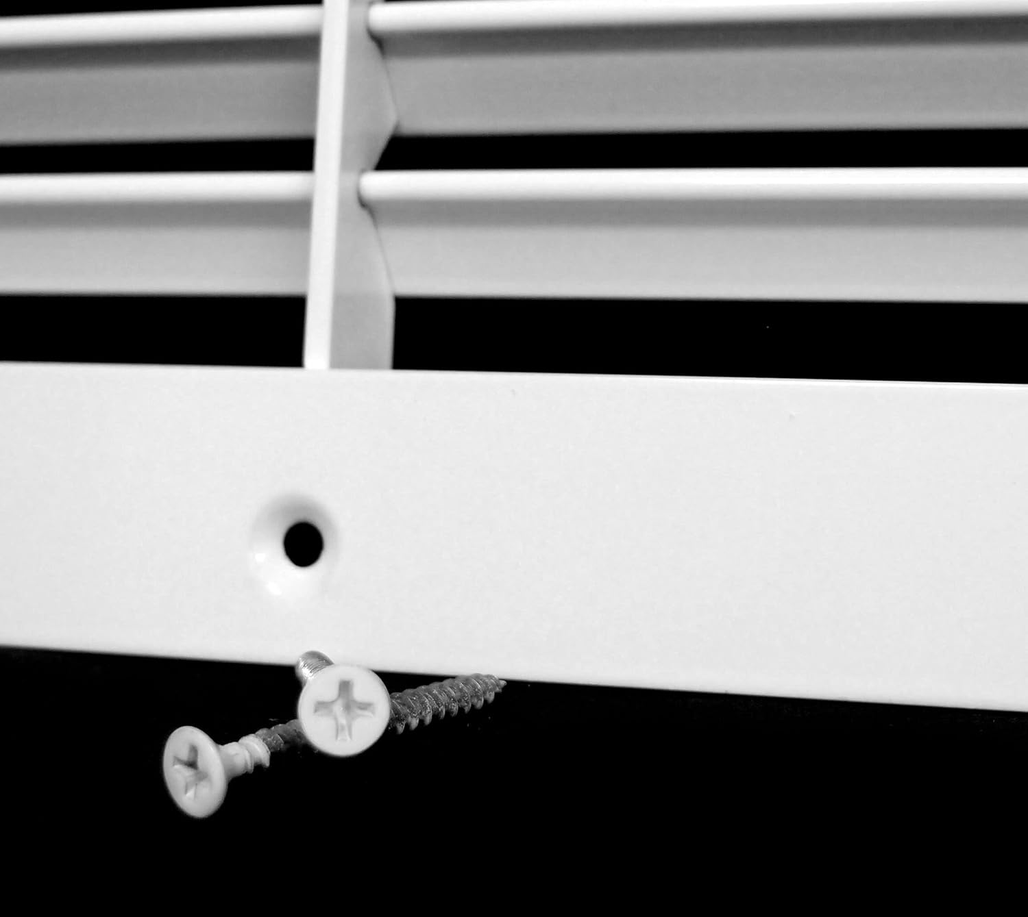 Aluminum Adjustable Return/Supply HVAC Air Grille - Full Control (36"w X 8"h)