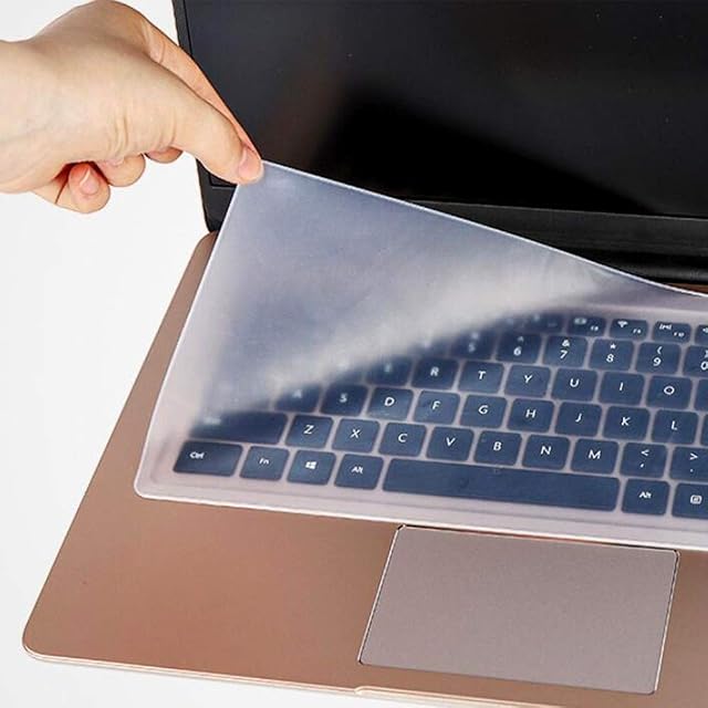 SDTEK Keyboard Protector Skin Silicone Cover Clear Film Universal for 15-17 inch Laptop, Notebook, Netbook, Chromebook