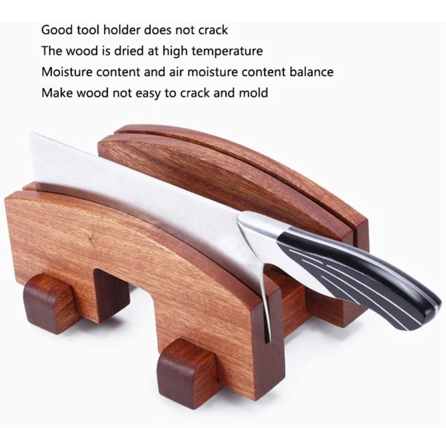 Bloque Cuchillos Cocina Portacuchillos De Madera Multifunción Bloque De Cuchillos Soporte Cuchillos Almacenamiento Accesorios De Cocina Herramienta