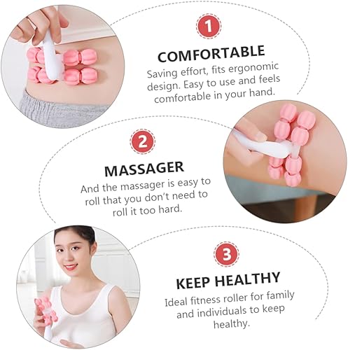 Miniatura 4 de Healvian Rodillo de masaje de piernas Masaje Palo de Masaje Rodillo Muscular Masajeador Cuerpo Brazo Trigger Point Stick Masajeador De Pies Masaje