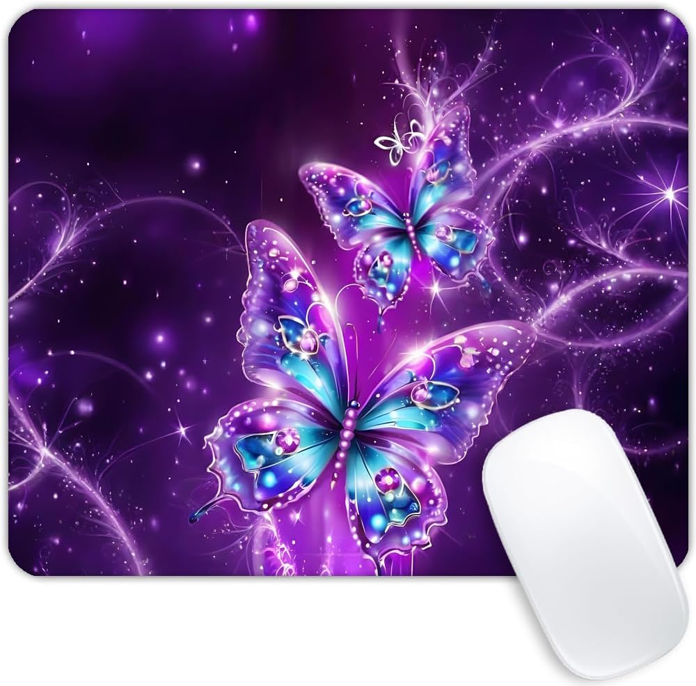 Deep Butterfly Mouse pad Customized Mousepad Non-Slip Rubber Base Mouse Pads for Computers Laptop Office Desk Accessories Mouse pad