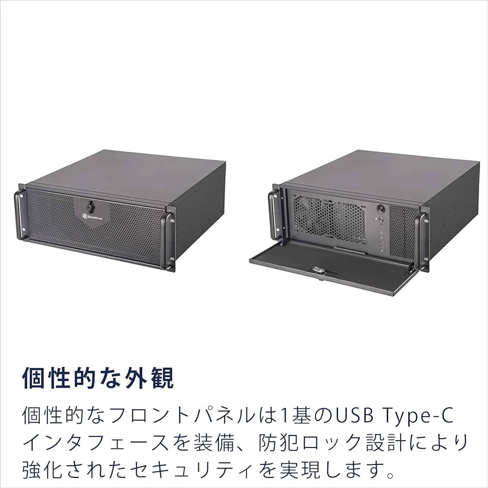 現状品❣❊SilverStoneケースSST-RM42-502 サーバーシャーシ RM42-502