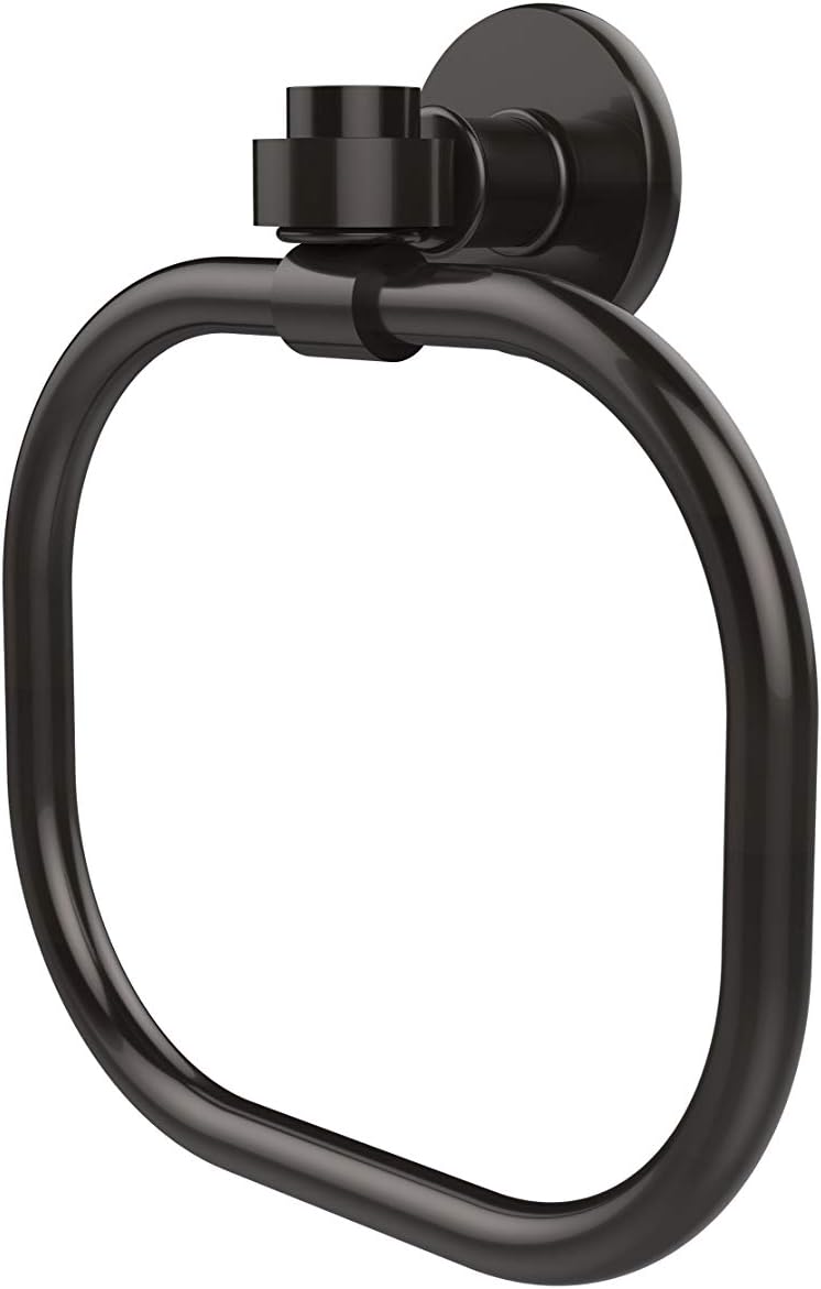 Allied Brass 2016-PNK Continental Collection Towel Ring, Pink