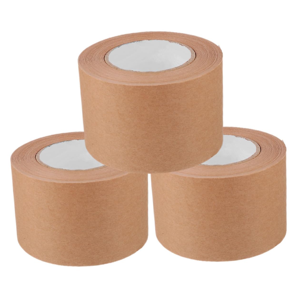 DOITOOL 3 Set Nastro Adesivo Kraft Adesivo Resistente Per Spedizioni Per Cartoni E Scatole 3 * 3