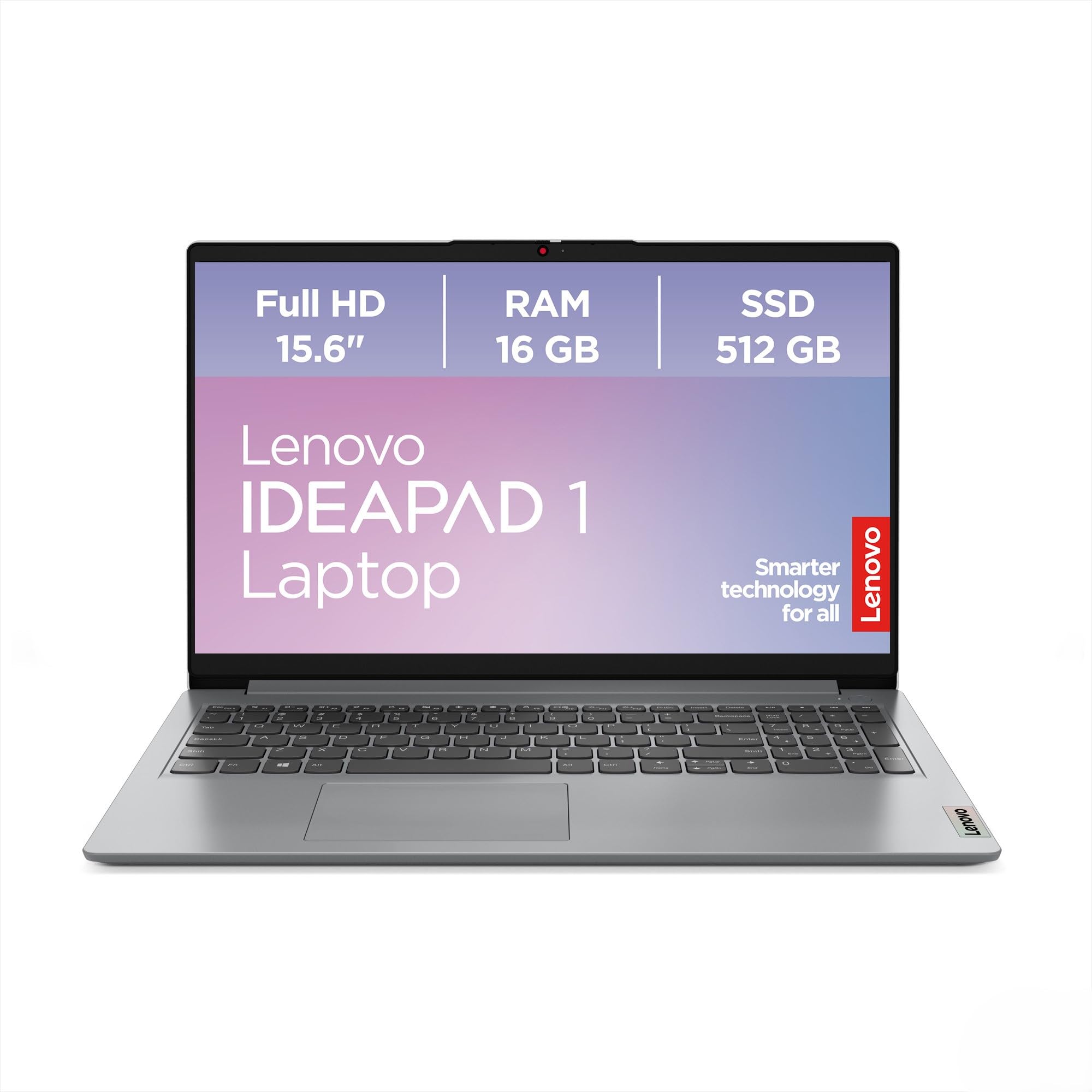 Lenovo IdeaPad 1 Ordenador portátil | Pantalla Full HD de 15,6