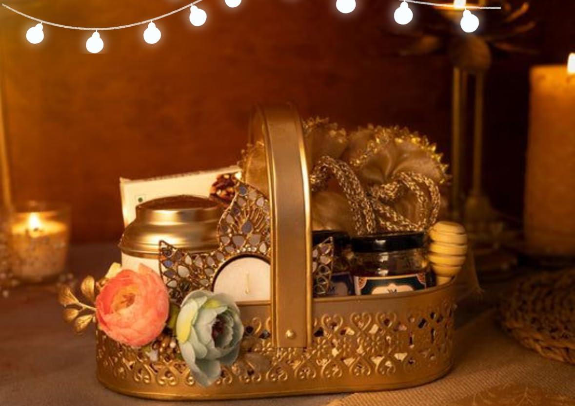 Nacharel Sanskriti Diwali Gift Hamper | Healthy Luxury Festive Gift | Hamper For Family, Friends & Corporate | Package Include Handmade Skincare & Lifestyle Items-image-15