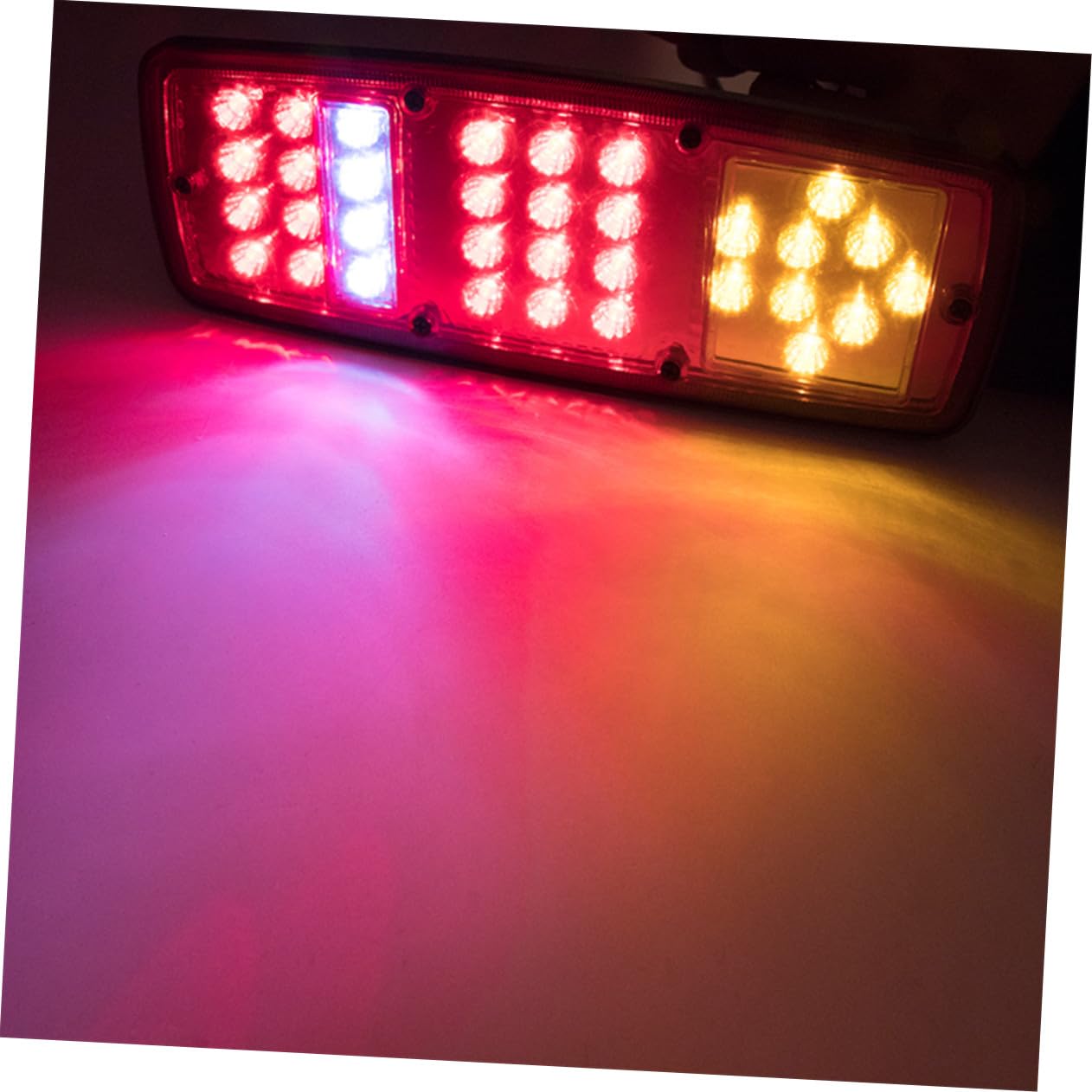 Coppia di Luci Posteriori a Freccia LED 12v per Camion