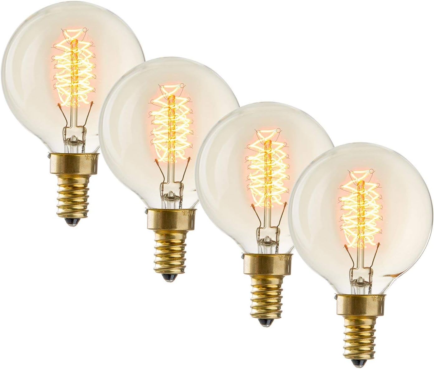 E12 Candelabra Edison Light Bulbs Incandescent Small Base