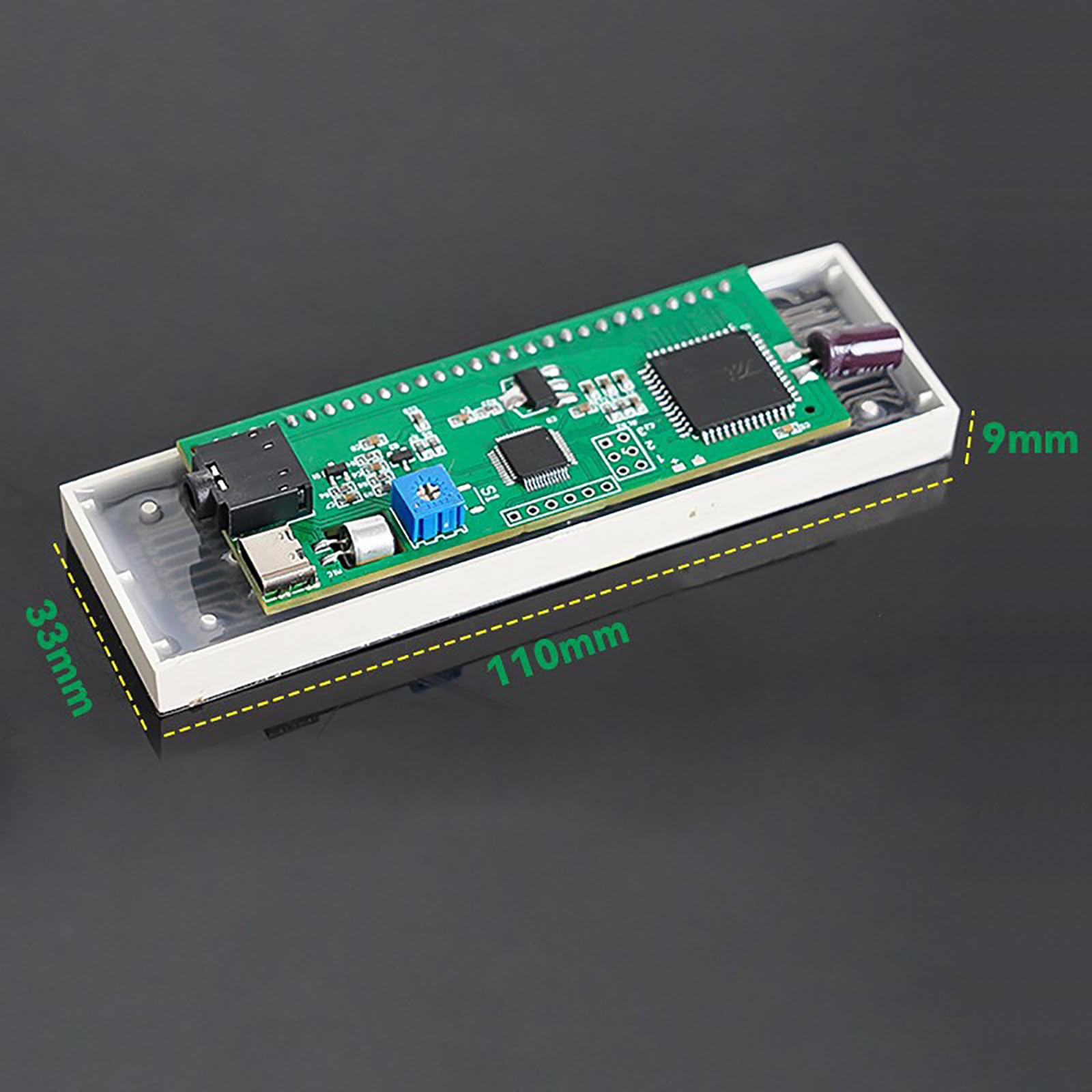 Pantalla LED De Espectro Musical Controlada por Sonido, Pantalla De Espectro Musical Controlada por Voz, Pantalla De Espectro De Luz Rítmica con Captación De Música, Luz Ambiental para Juegos
