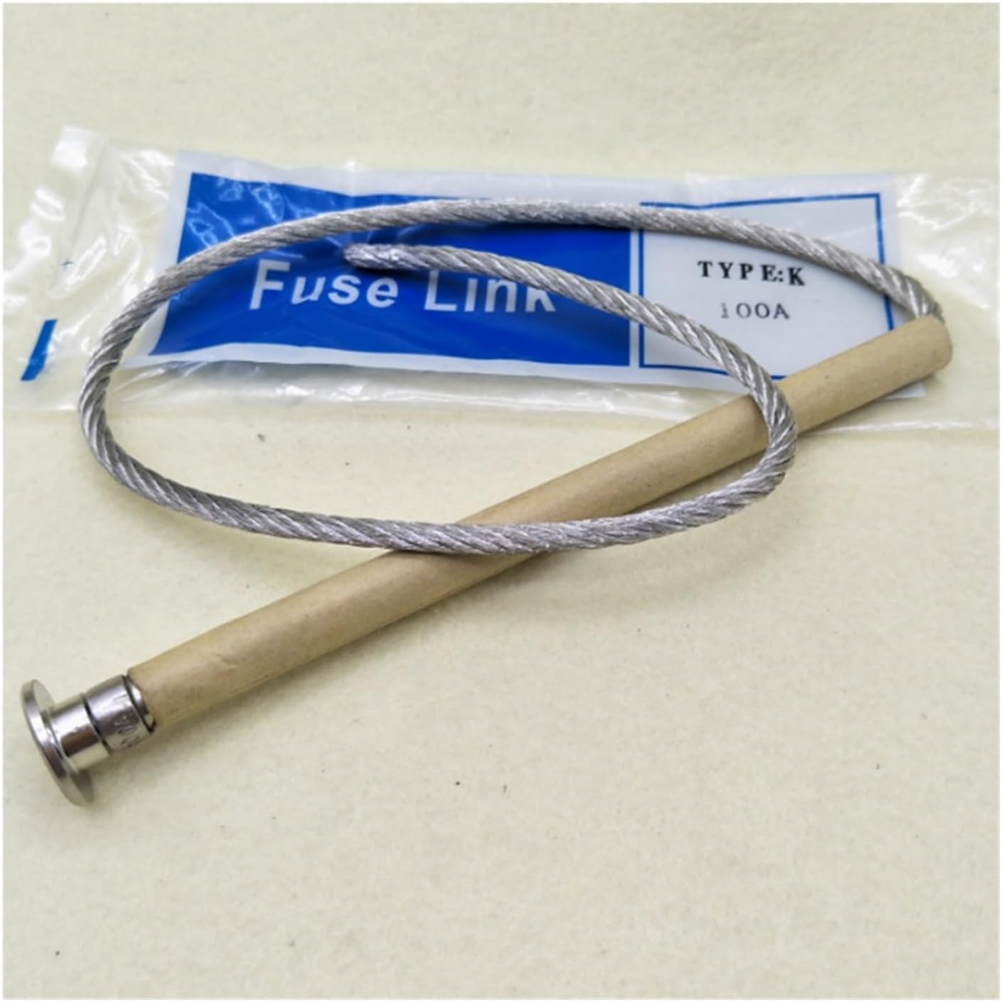 K-type-RW12 Fuse Link Type.K 50A 60A 75A 8A 100A 120A, Length 600mm Fuse Wire(6A)