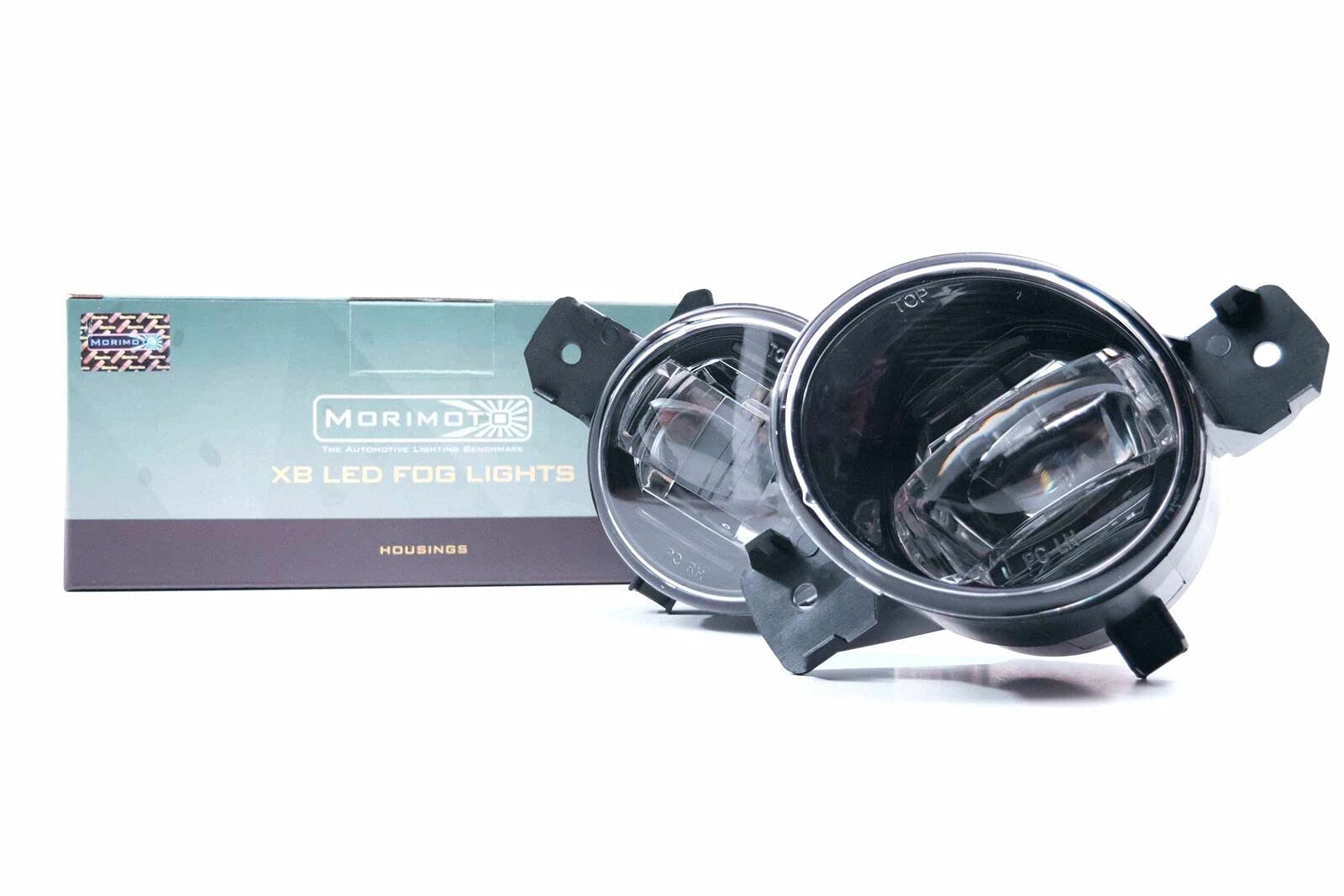 Morimoto XB LED Foglights, Type N Plug and Play Foglight Housing Upgrade, Fits Nissan Models DOT Approved Assembly with White LED Chips, UV Resistant, 10 Year Warranty (1x LF190)