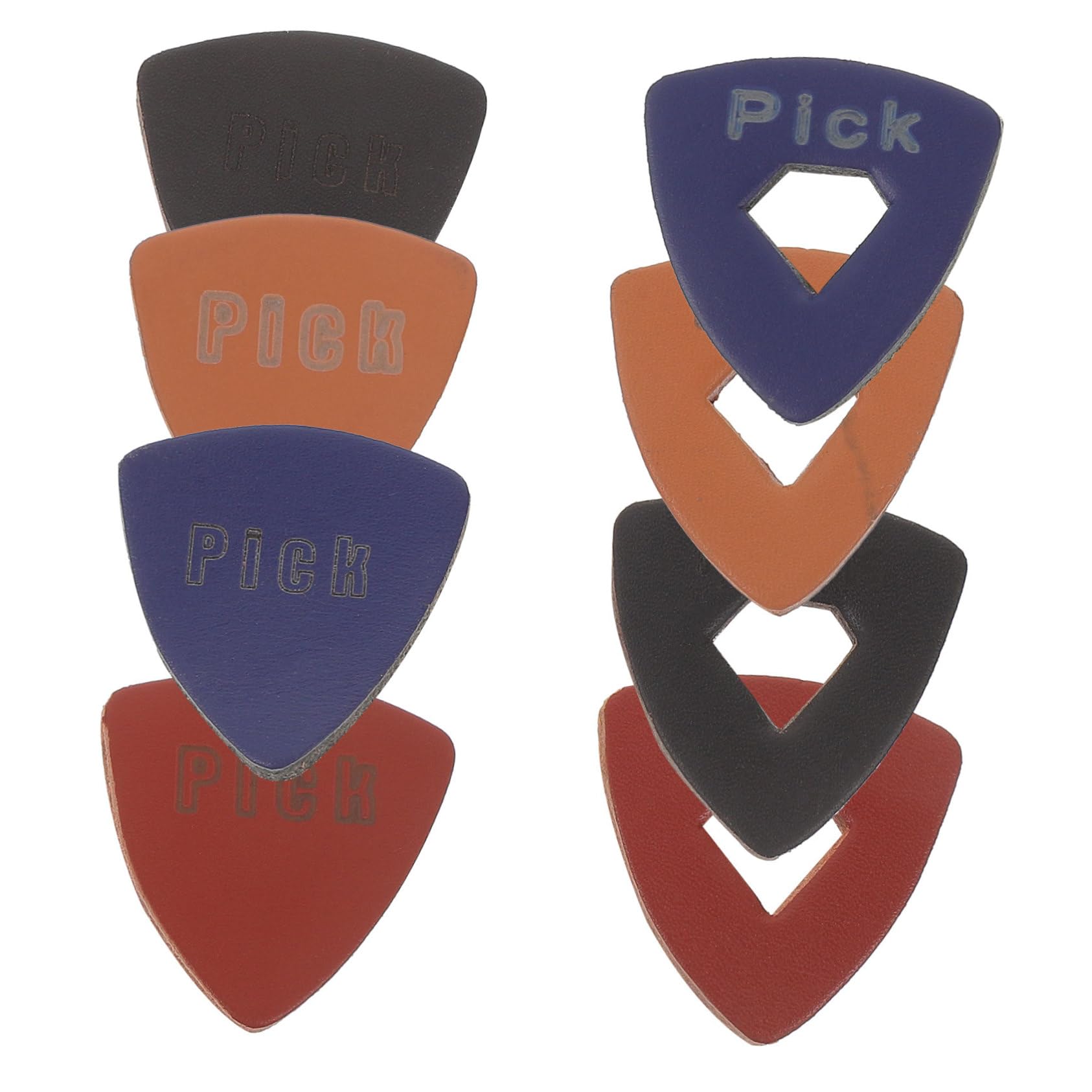32 szt. kostki do gitary akcesoria gitarowe guitar pick akcesoria skórzane zestaw picków do gitary grube kostki akustycznej do elektrycznej wybór ukulele zestaw