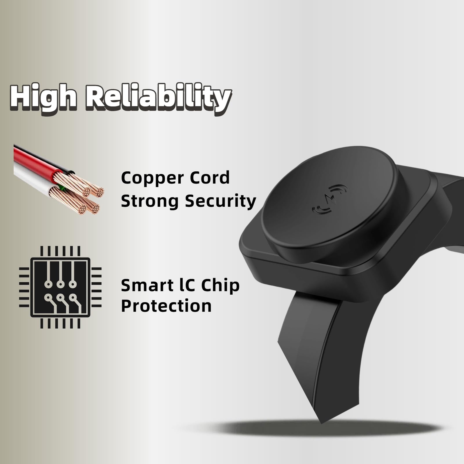 Dock di ricarica compatibile per Samsung Galaxy Watch Ultra 47mm/7/6/5 Pro/4/3/Active 2 - Supporto per cavo di ricarica di ricambio USB