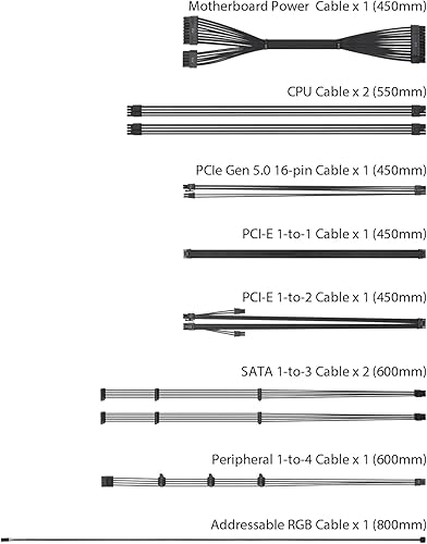 Miniatura 14 de ASUS ROG Loki SFX-L 850W Platinum (Fuente de alimentación completamente modular, 80+ Platinum, Certificado Lambda A, Ventilador PWM ARGB de 120mm,