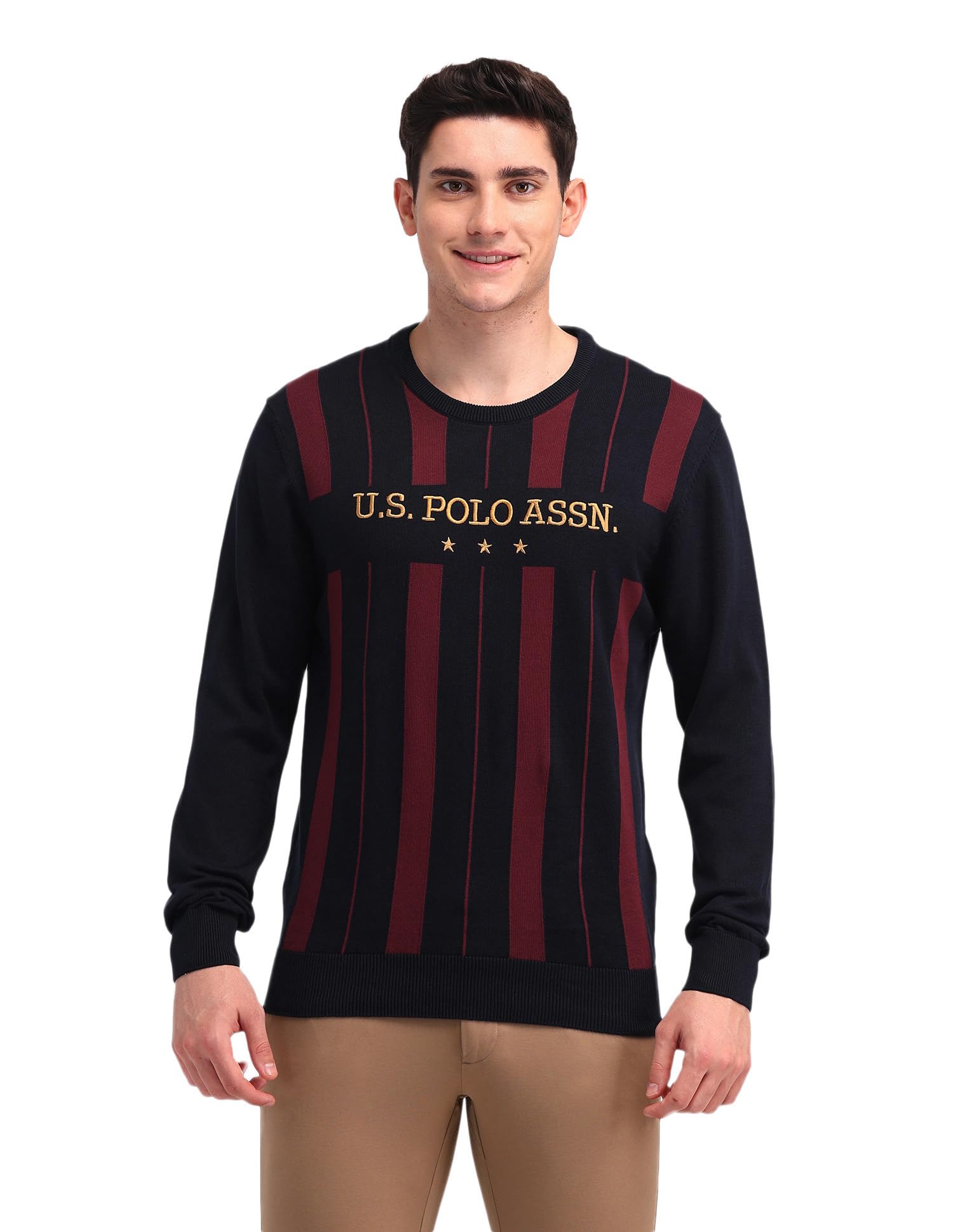 u.s. polo assn. Men's Cotton Crew Neck Pullover Sweater-picture-32