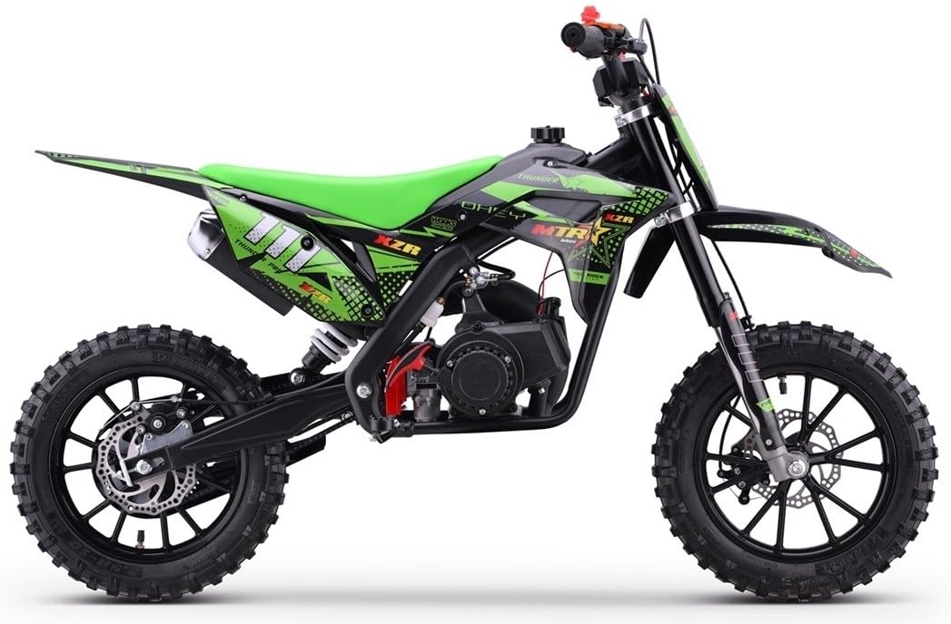 Minimoto de gasolina Minicross MTR XZR VERDE
