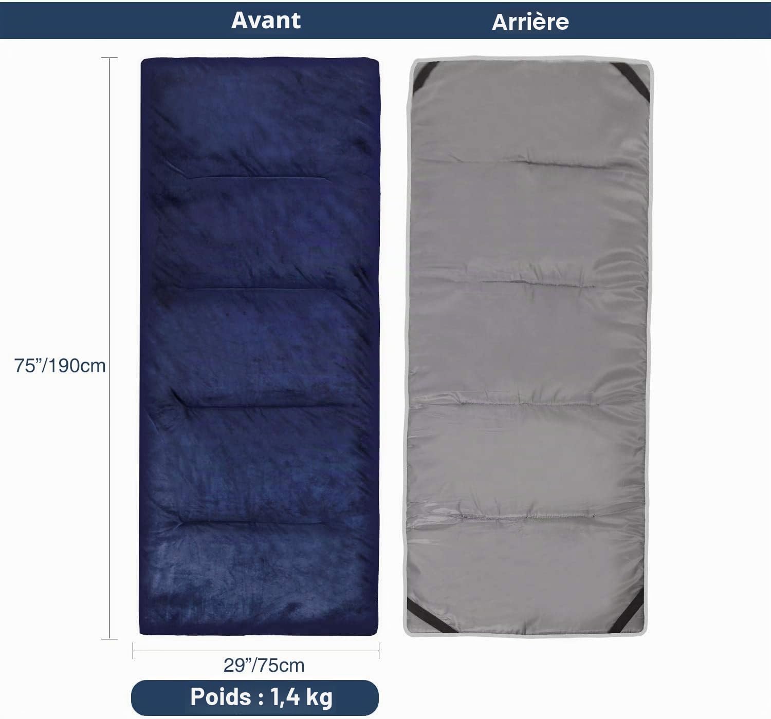 REDCAMP Matelas de Camping Pliable pour 1 Personne, Léger, Compact et Confortable pour Le Camping, la Randonnée et la Maison