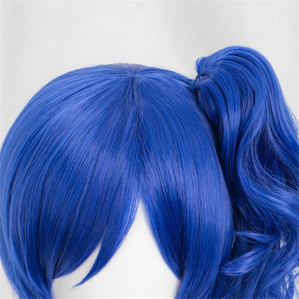 Amazon.co.jp: 霧矢あおい コスプレウィッグ かつら 耐熱 ボブ 横流し