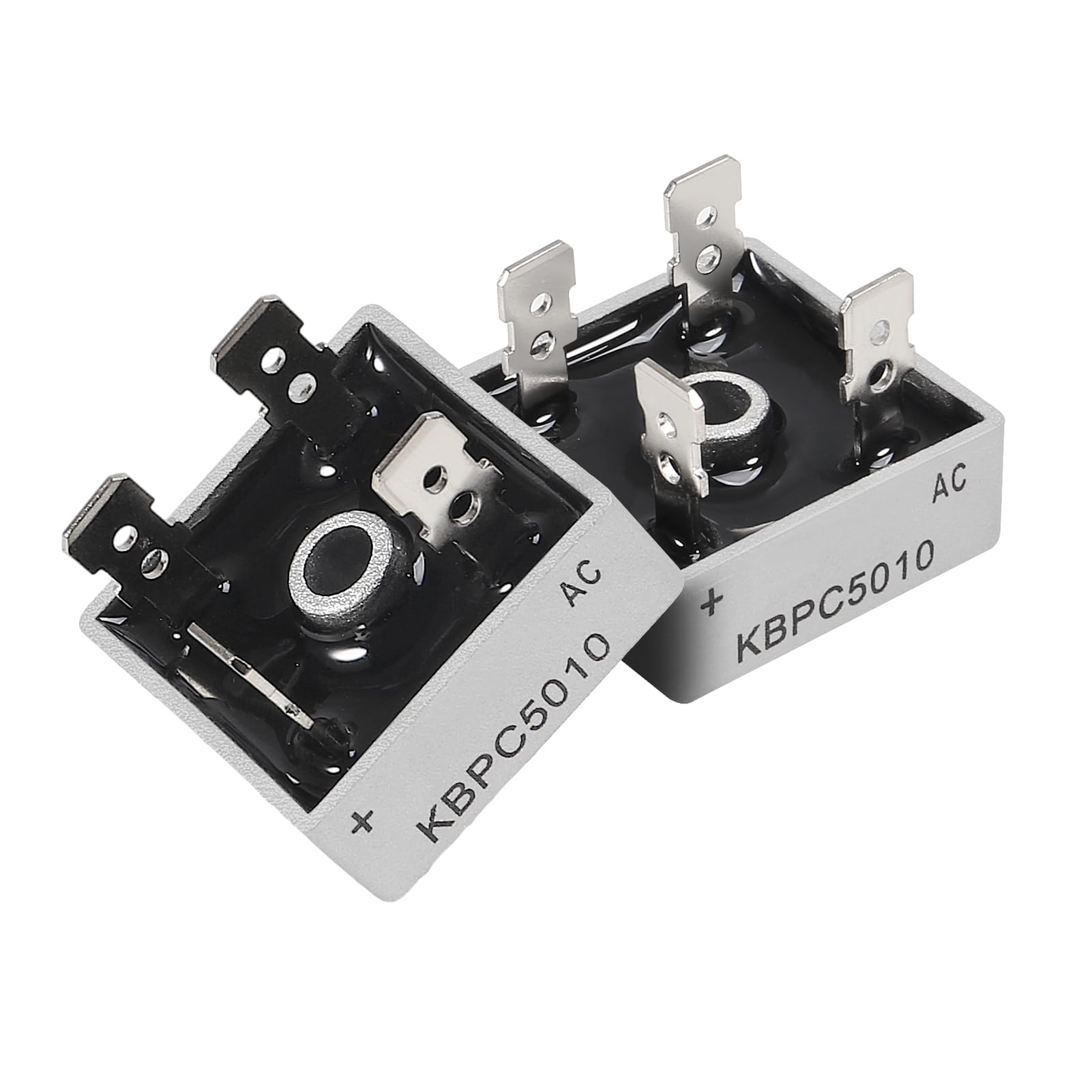 Image secondaire de Pack de 3 Diodes Redresseuses KBPC5010 50A 1000V - Pont Redresseur Monophase